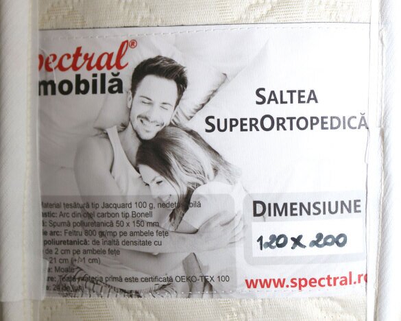 Saltea 1200 x 2000 Spectral SuperOrtopedica